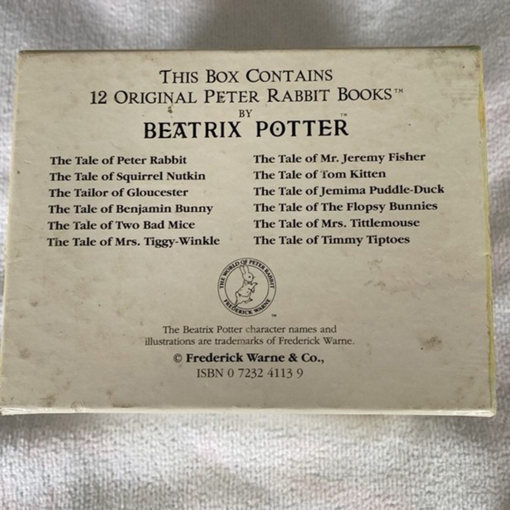 The World of Peter Rabbit by Beatrix Potter Books 1-12 Box Set - Picture 4 of 5